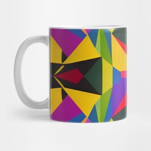 Colorful Geometric Pattern Mug